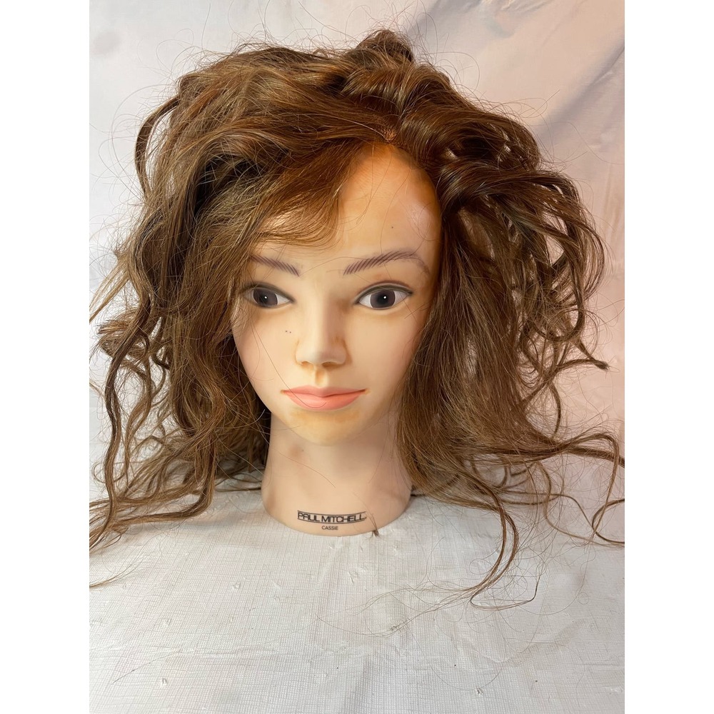 Paul Mitchell Brown Eyes / Light Auburn-Brown Hair CASSIE Styling HEAD MANNEQUIN